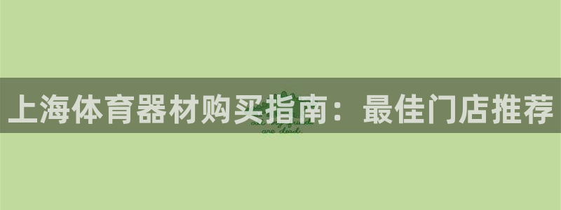 耀世集团商业联盟：上海体育器材购买指南：最佳门店推荐